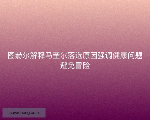 图赫尔解释马奎尔落选原因强调健康问题避免冒险